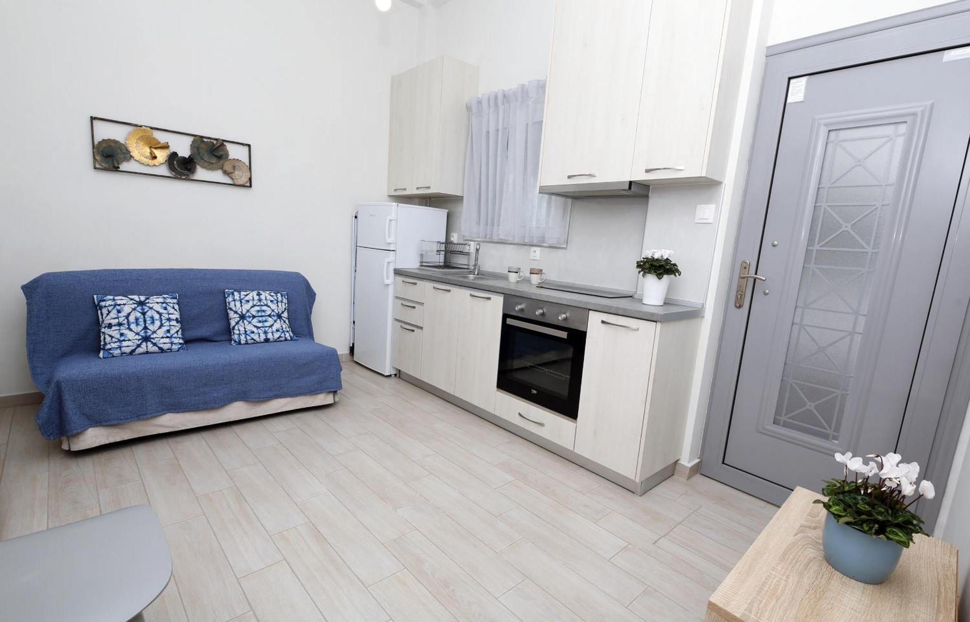 Katie'S Blue House Apartment Volos Bagian luar foto